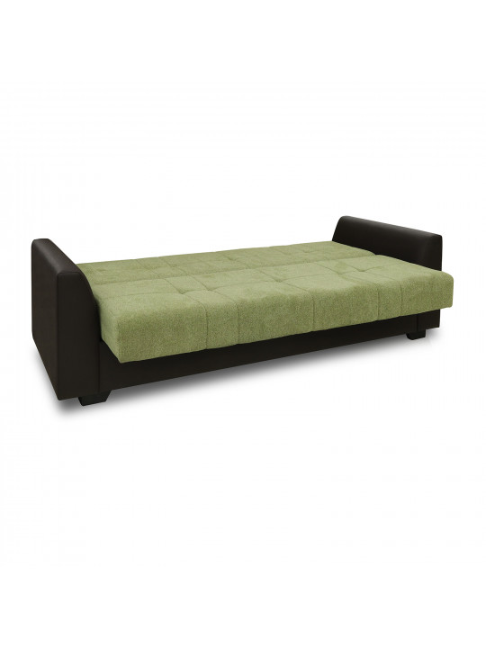 Диван HOBEL MODERN LUXE ECONOM BROWN 3673/GREEN BEATTO 1018 (2) 