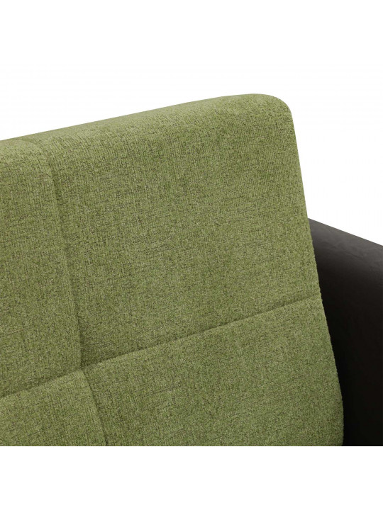 Диван HOBEL MODERN LUXE ECONOM BROWN 3673/GREEN BEATTO 1018 (2) 