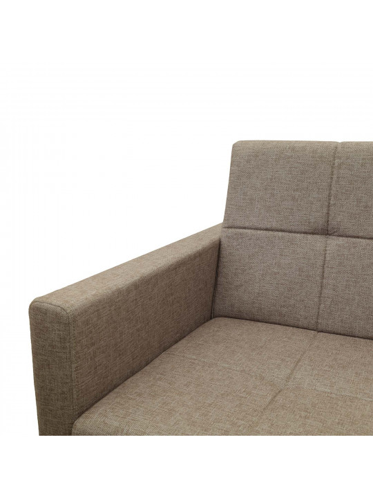 Sofa HOBEL MARVEL FIX ECONOM LIGHT BROWN AFO-5 (2) 