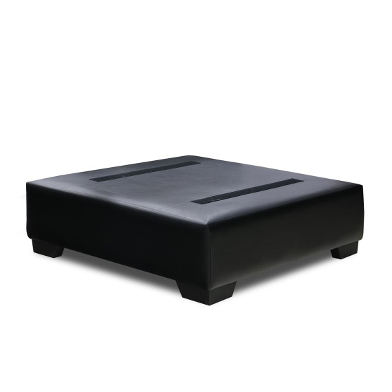 Sofa HOBEL NEW CORNER CORONA F/R BLACK PHANTOM 15/ LIGHT GREY BEATTO 1067 L (10) 