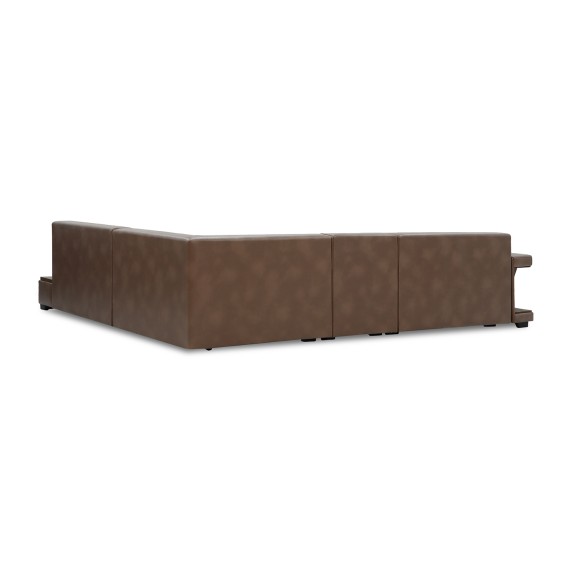 Sofa HOBEL NEW CORNER CORONA F/R CAPPUCCINO PHANTOM 12/ LIGHT CREAM BEATTO 1066 R (10) 