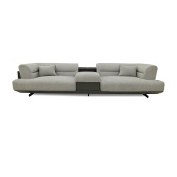 Диван HOBEL NIAGARA DARK GREY PHANTOM 14/ LIGHT GREY BEATTO 1067 (5) 