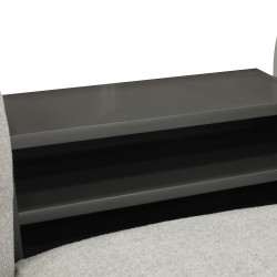 Диван HOBEL NIAGARA DARK GREY PHANTOM 14/ LIGHT GREY BEATTO 1067 (5) 