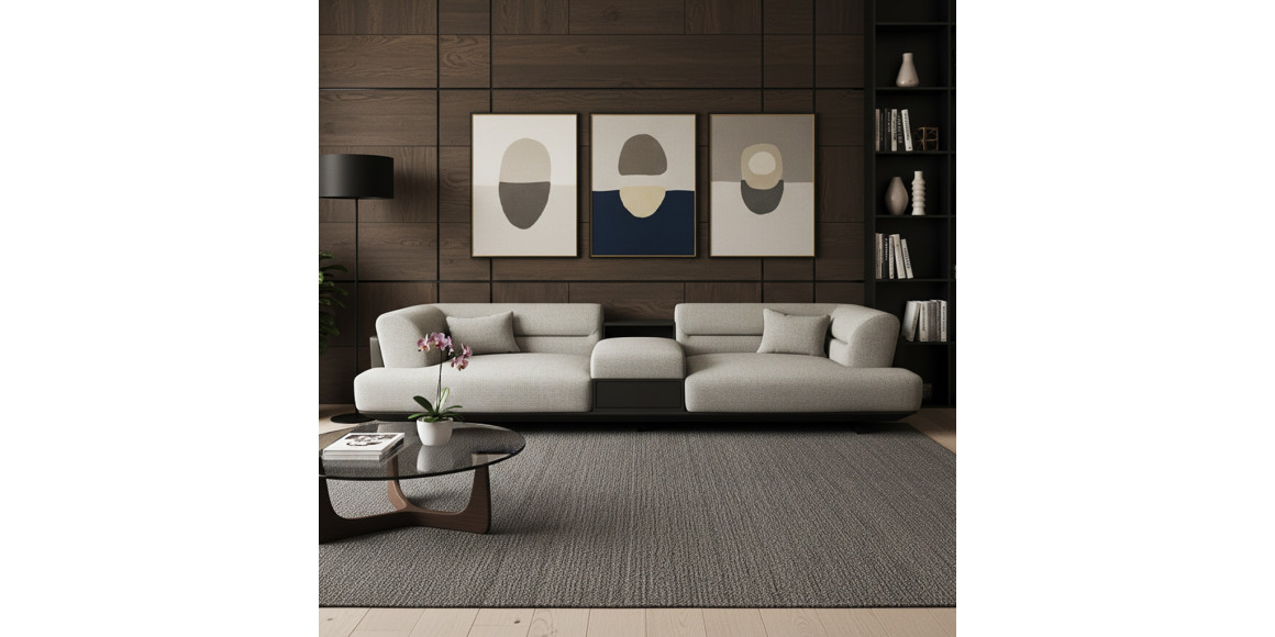 Բազմոց HOBEL NIAGARA DARK GREY PHANTOM 14/ LIGHT GREY BEATTO 1067 (5) 