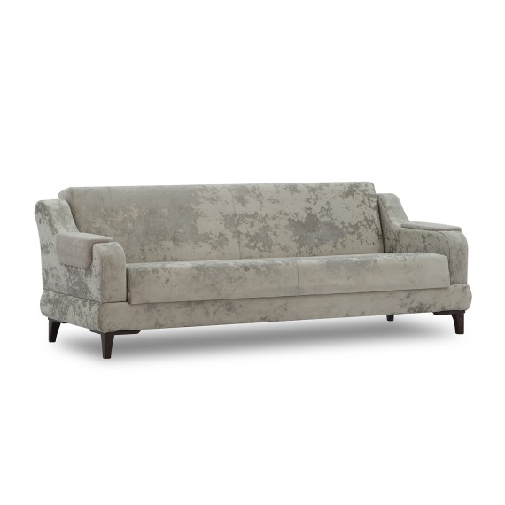 Гарнитур HOBEL OLIVIA 3+1+1 F/R CAPPUCCINO MONACO 4/ELEGANCE6 (4) 