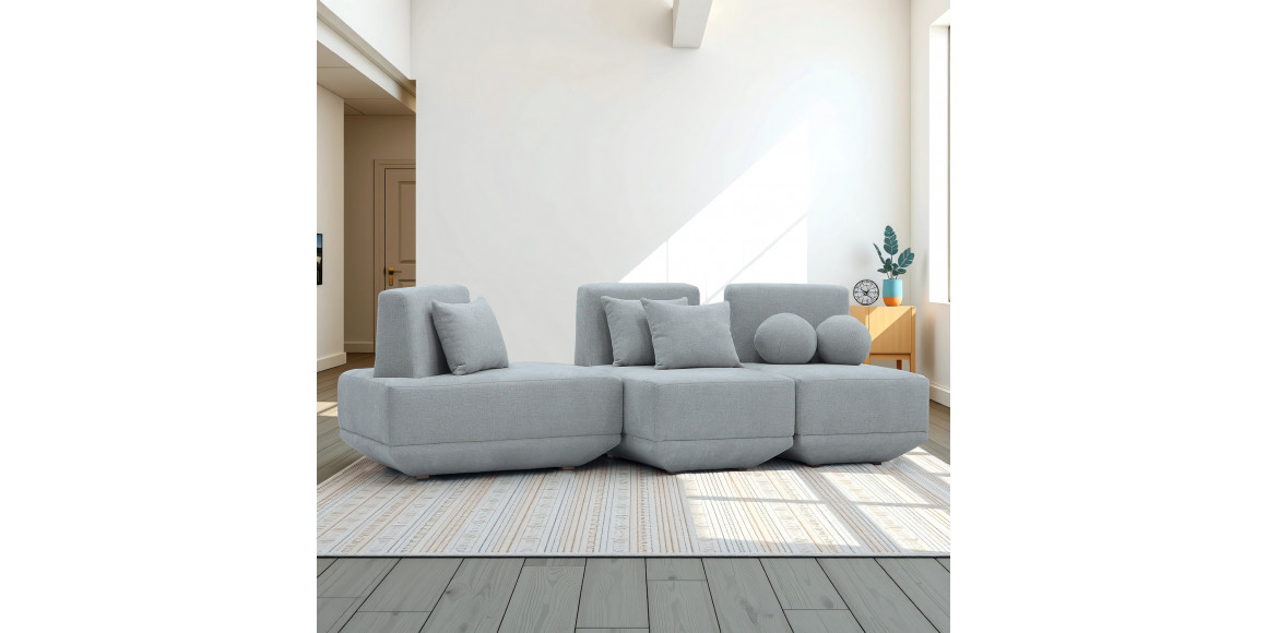 Բազմոց HOBEL PARMA LIGHT GREY BEATTO 1069 (3) 
