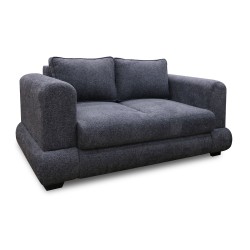 Диван HOBEL SIDNEY PLUS 2 F/R DARK GREY BEATTO 1079 (1) 