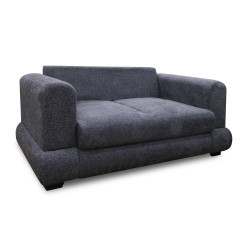 Диван HOBEL SIDNEY PLUS 2 F/R DARK GREY BEATTO 1079 (1) 