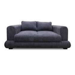 Диван HOBEL SIDNEY PLUS 2 F/R DARK GREY BEATTO 1079 (1) 