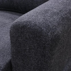 Диван HOBEL SIDNEY PLUS 2 F/R DARK GREY BEATTO 1079 (1) 