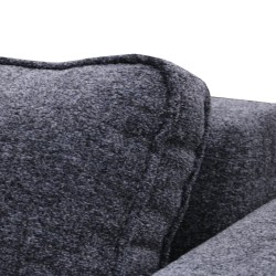 Диван HOBEL SIDNEY PLUS 2 F/R DARK GREY BEATTO 1079 (1) 