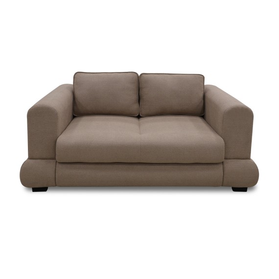 Диван HOBEL SIDNEY PLUS 2 STR F/Z LIGHT BROWN BUKLE 5 (1) 