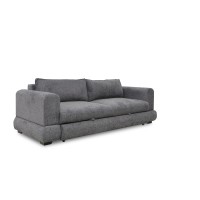 Диван HOBEL SIDNEY PLUS 3 STR F/Z DARK GREY BEATTO 1079 (2) 