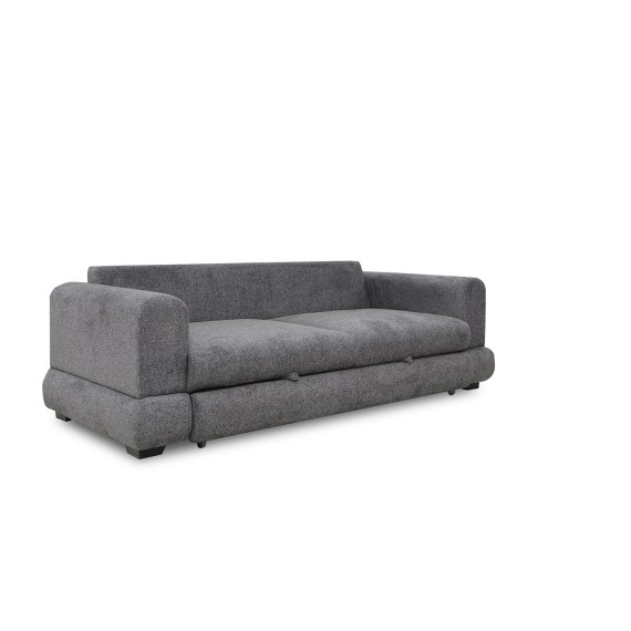 Диван HOBEL SIDNEY PLUS 3 STR F/Z DARK GREY BEATTO 1079 (2) 