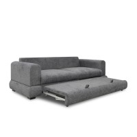 Диван HOBEL SIDNEY PLUS 3 STR F/Z DARK GREY BEATTO 1079 (2) 
