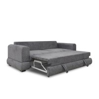 Диван HOBEL SIDNEY PLUS 3 STR F/Z DARK GREY BEATTO 1079 (2) 