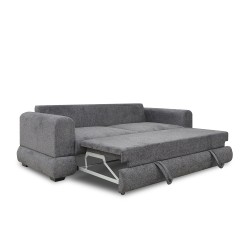 Диван HOBEL SIDNEY PLUS 3 STR F/Z DARK GREY BEATTO 1079 (2) 