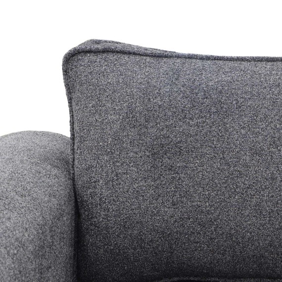 Диван HOBEL SIDNEY PLUS 3 STR F/Z DARK GREY BEATTO 1079 (2) 