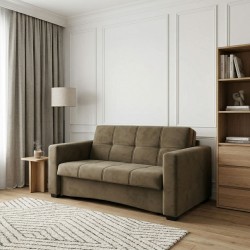 Sofa HOBEL SKY F/R BROWN LEONARDO 6 (2) 