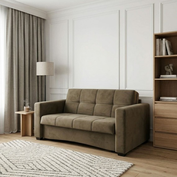 Диван HOBEL SKY F/R BROWN LEONARDO 6 (2) 