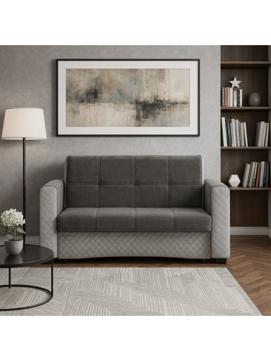 Диван HOBEL SKY GREY MOCASSI 4005 /GREY BONCUK 19 (1) 