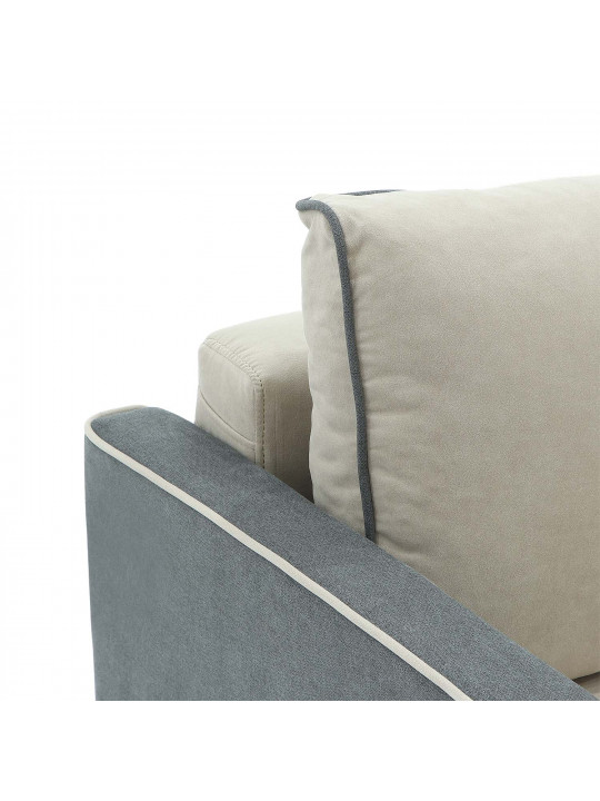 Sofa HOBEL SCALA GRAY SCANDI 22/LIGHT CAPPUCCINO VIVALDI 4 (3) 