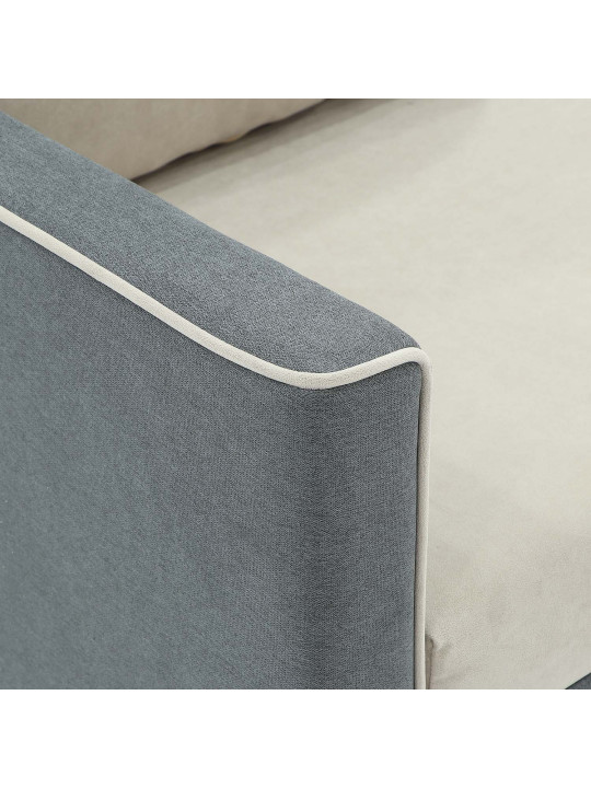 Sofa HOBEL SCALA GRAY SCANDI 22/LIGHT CAPPUCCINO VIVALDI 4 (3) 