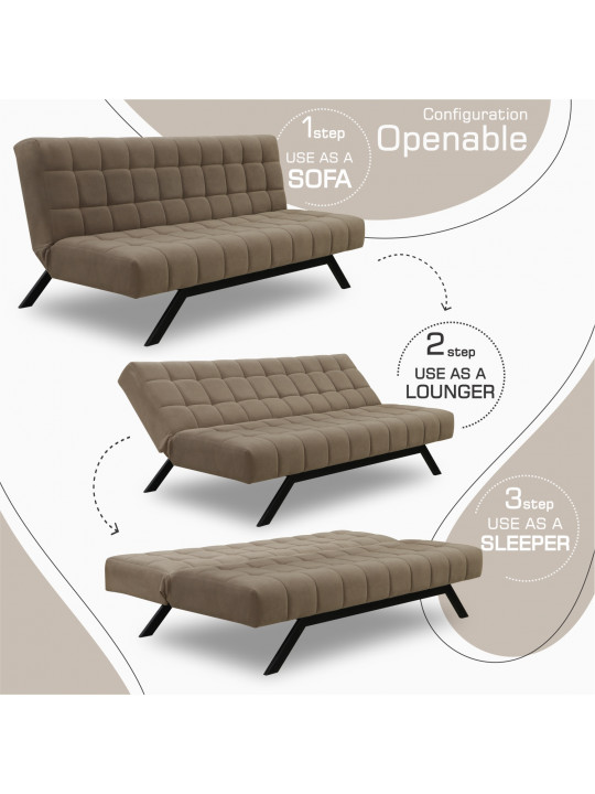 Բազմոց HOBEL STAR F/R BROWN VIVALDI 22 (2) 