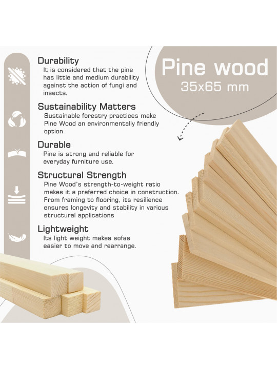 Բազմոց HOBEL STAR F/R BROWN VIVALDI 22 (2) 