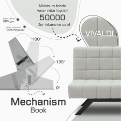 Sofa HOBEL STAR F/R LIGHT GREY VIVALDI 6 (2) 