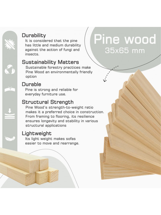 Բազմոց HOBEL STAR F/R LIGHT GREY VIVALDI 6 (2) 