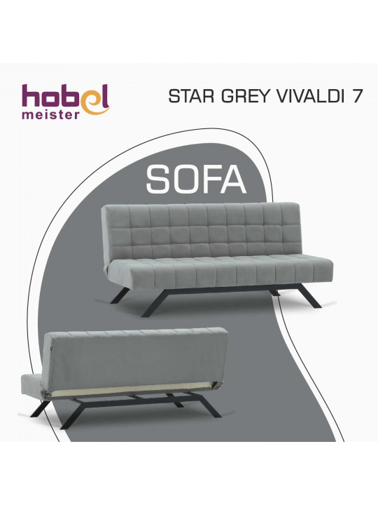 Sofa HOBEL STAR GREY VIVALDI 7 (2) 
