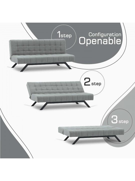 Sofa HOBEL STAR GREY VIVALDI 7 (2) 