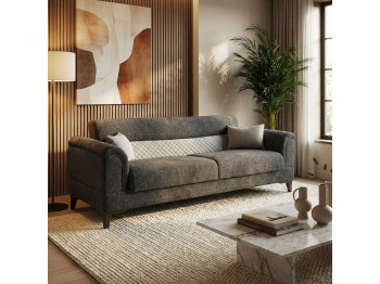 Բազմոց HOBEL STONE 3 DARK GRAY BEATTO 1079/BUKLE 9/ INFINIY 991 (1) 