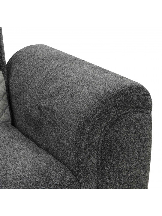 Sofa set HOBEL STONE 3+1+1 DARK GRAY BEATTO 1079/BUKLE 9/ INFINIY 991 (3) 
