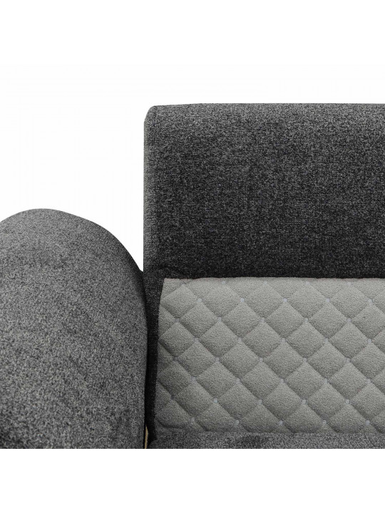 Sofa set HOBEL STONE 3+1+1 DARK GRAY BEATTO 1079/BUKLE 9/ INFINIY 991 (3) 