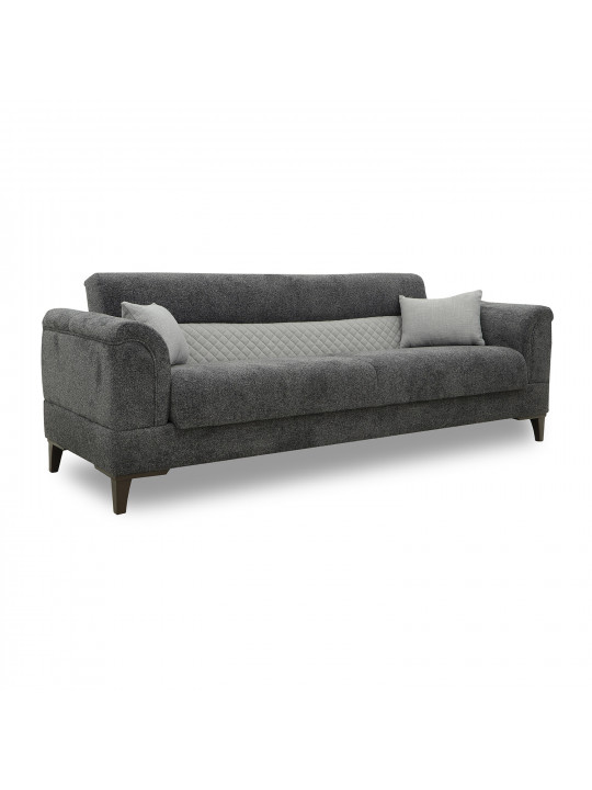 Sofa set HOBEL STONE 3+1+1 DARK GRAY BEATTO 1079/BUKLE 9/ INFINIY 991 (3) 