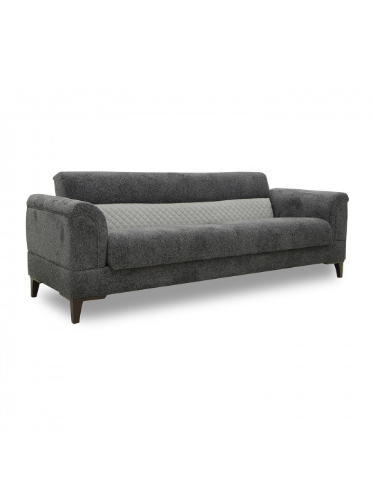 Sofa set HOBEL STONE 3+1+1 DARK GRAY BEATTO 1079/BUKLE 9/ INFINIY 991 (3) 