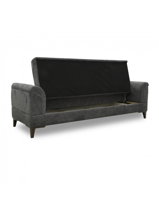 Sofa set HOBEL STONE 3+1+1 DARK GRAY BEATTO 1079/BUKLE 9/ INFINIY 991 (3) 