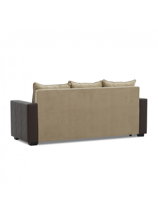 Sofa set HOBEL TEO  3+1+1 COFFEE V460/LIGHT BROWN VIVALDI 21 (4) 