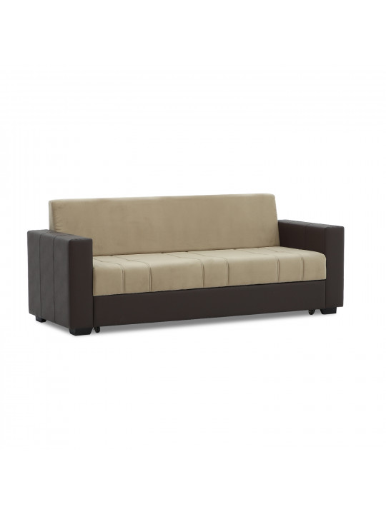 Sofa set HOBEL TEO  3+1+1 COFFEE V460/LIGHT BROWN VIVALDI 21 (4) 