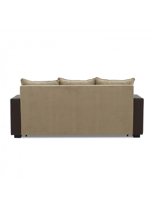 Sofa set HOBEL TEO  3+1+1 COFFEE V460/LIGHT BROWN VIVALDI 21 (4) 