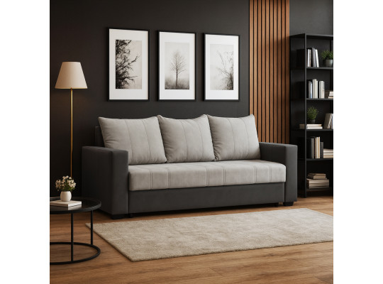 Բազմոց HOBEL TEO GREY V460/ LIGHT GREY VIVALDI 6 (2) 