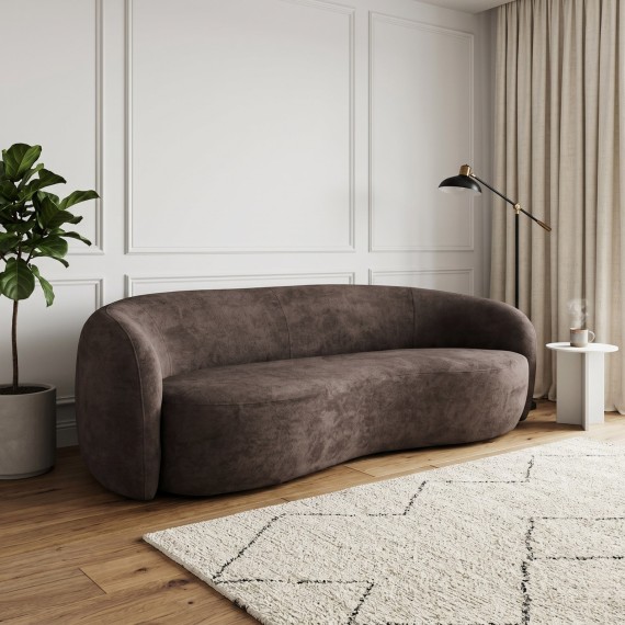 Диван HOBEL TIVOLI 15 BROWN BELLA 6/BONCUK 4 (1) 