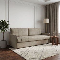 Sofa RIVALLI TOMAS UNO CAMEL BEIGE (2) 