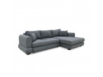 Sofa HOBEL CORNER SIDNEY PLUS GREY BUKLE 11 R (3) 