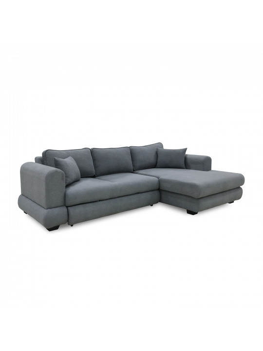 Sofa HOBEL CORNER SIDNEY PLUS GREY BUKLE 11 R (3) 