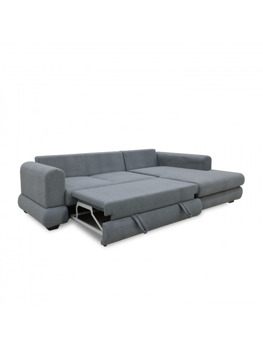 Sofa HOBEL CORNER SIDNEY PLUS GREY BUKLE 11 R (3) 