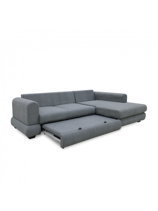 Sofa HOBEL CORNER SIDNEY PLUS GREY BUKLE 11 R (3) 