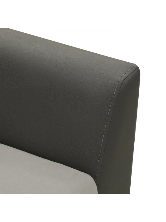 Диван HOBEL MODERN LUXE ECONOM V460 GREY/LIGHT GREY VIVALDI 6 (2) 